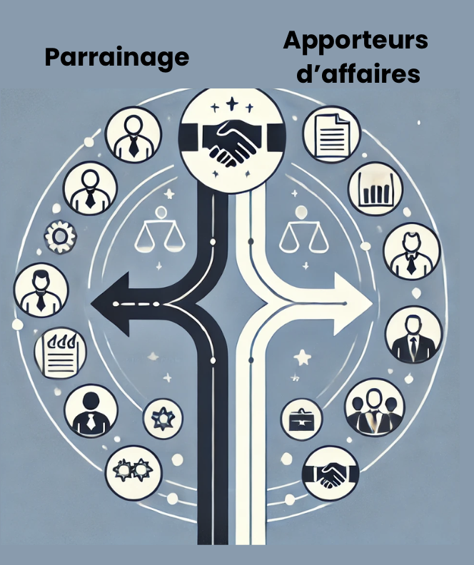 synergie entre parrainage et apporteur d'affaire