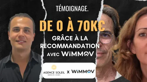70000 euros de chiffre d'affaires grâce aux apporteurs d'affaires.