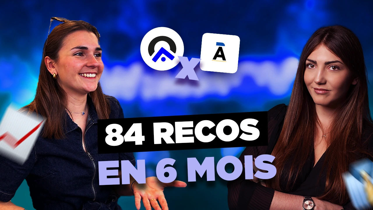 84 RECOMMANDATIONS EN MOINS DE 6 MOIS !